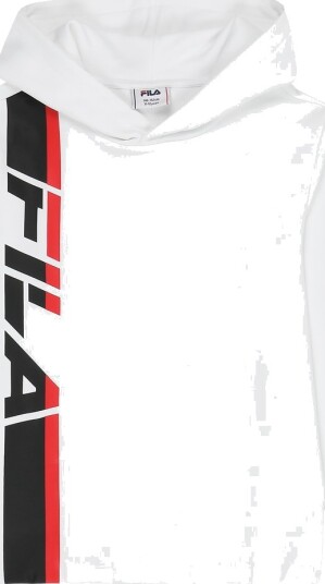 Fila Hettegenser Ventiler Bright White Fila 15 16 år (170 176) Hettegenser Hvit Rød Svart