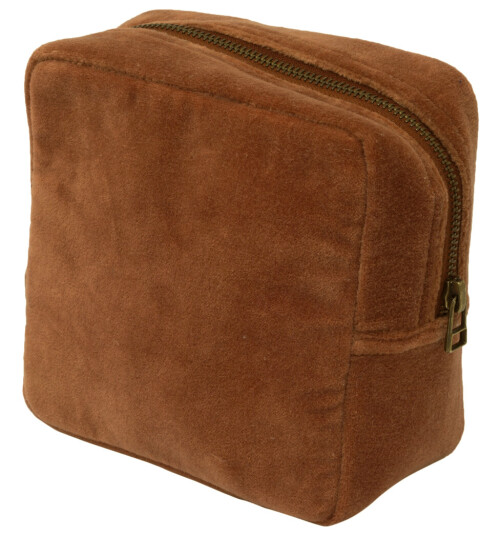 Melior toalettmappe Liten Cognac