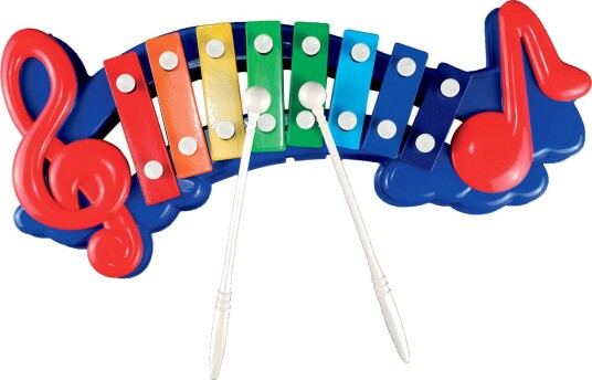AMO Toys Musikkskatt Xylofon Med 8 Toner 3 År+ AMO Toys Musikkskatt Xylofon Med 8 Toner 3 År+