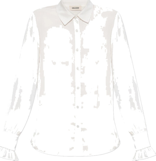 Zadig & Voltaire Thely Satin - Cream - XS