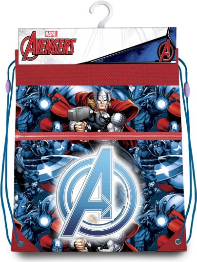 Avengers gympose med bæresnor 40 cm