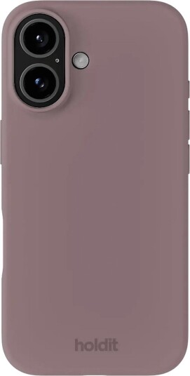 Holdit Silicone Case iPhone 16 MAUVE