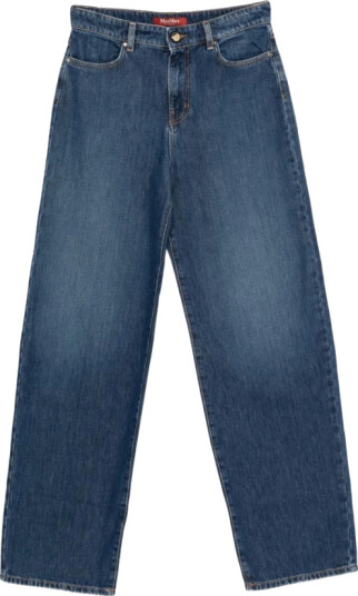 Max Mara Dame Jeans Blå S, Max Mara Dame Jeans Blå S,