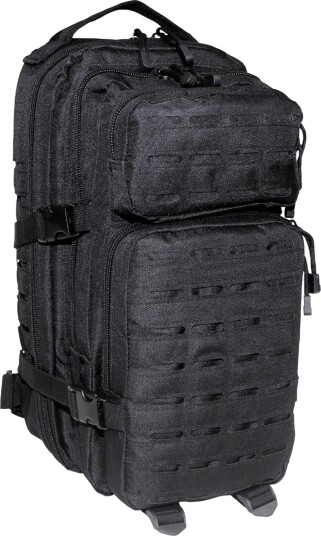 MFH Laser Cut Assault ryggsekk 30L Svart MFH Laser Cut Assault ryggsekk 30L Svart