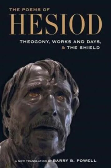 The Poems Of Hesiod Av Hesiod The Poems Of Hesiod Av Hesiod