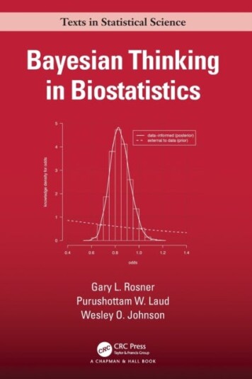 Bayesian Thinking In Biostatistics Av Gary L (Johns Hopkins University Baltimore Maryland Usa) Rosner, Purushottam W. (Medical College Of Wisconsin Mi