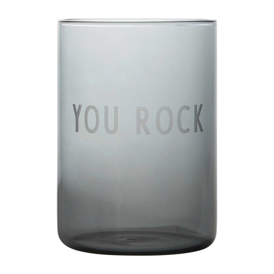 Design Letters favorittglass 35 cl You rock-black Design Letters favorittglass 35 cl You rock-black