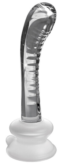 Pipedream - Icicles Icicles: No. 88 Glassdildo med Sugekopp, gjennomsiktig