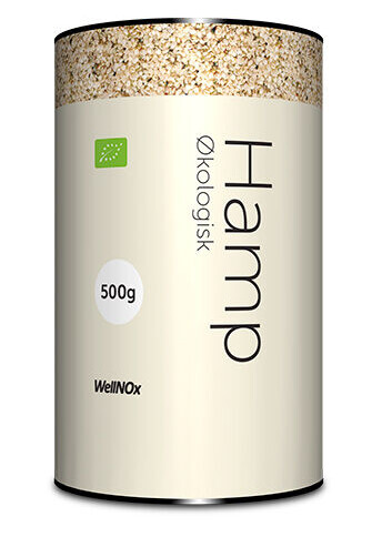 WellNOx Hampefrø ØKO 500g WellNOx Hampefrø ØKO 500g
