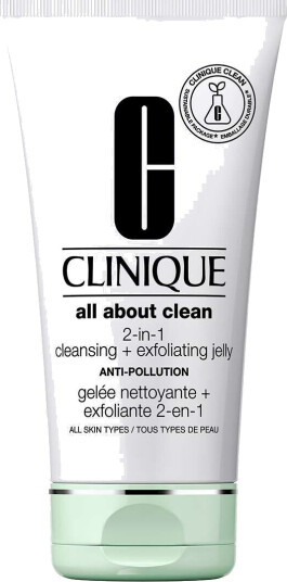 Clinique All About Clean 2-in-1 Cleansing + Exfoliating Jelly 150 ml Clinique All About Clean 2-in-1 Cleansing + Exfoliating Jelly 150 ml
