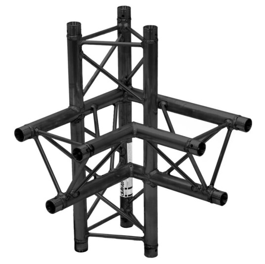 Alutruss Decolock Dq3-Spac44 4-Way Corner Left Bk