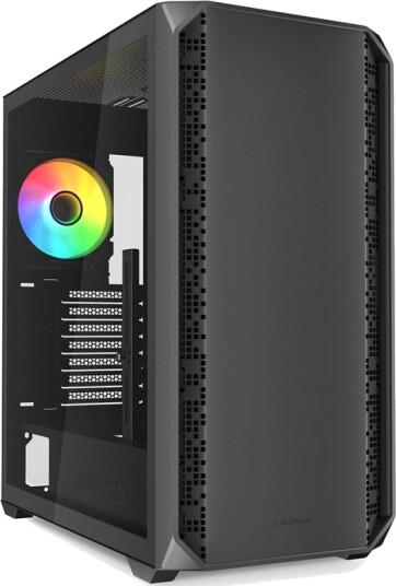 Sharkoon Ak2 Rgb Midi Tower Pc Sort Atx Micro Atx Mini Itx Multi Pc Kabinettvifte