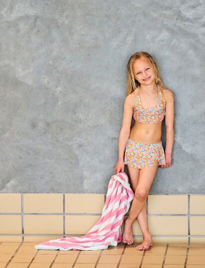 Color Kids Bikini W. Skirt Aop Multi/patterned 104