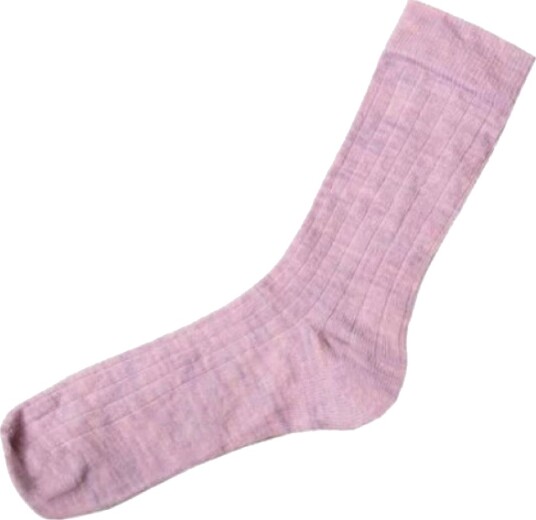 Joha ullsokk tynn ribb   lavender (39 42)   39 42
