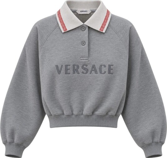Versace, Dame, Gensere & Hettegensere, Grå, M,