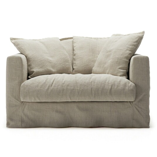 Decotique Le Grand Air Love Seat Lin Natural Blonde