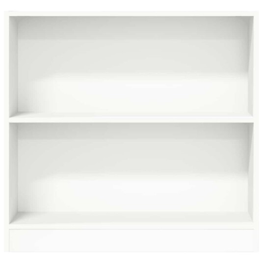 Bokhylle hvit 80x24x75 cm konstruert tre Bokhylle hvit 80x24x75 cm konstruert tre