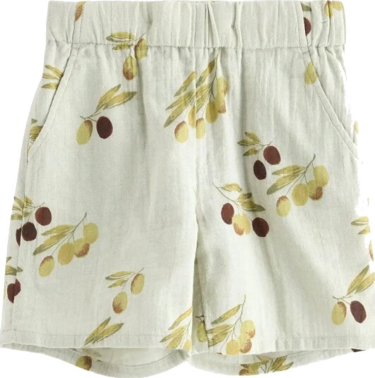 Lindex Shorts In Cotton Gauze Green 92