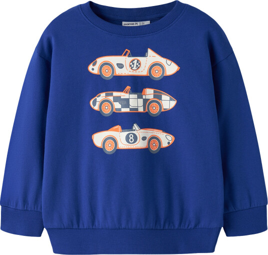 Name It Nmmvildar Ls Sweat Box Bru Blue 110