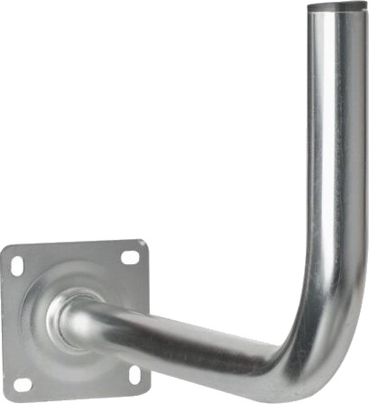 Extralink Wall Mount L500 Rustfritt Stål Vinkelbrakett 14 Kg Stål Generelle Formål Galvanisert Belegg Sinkbelegg