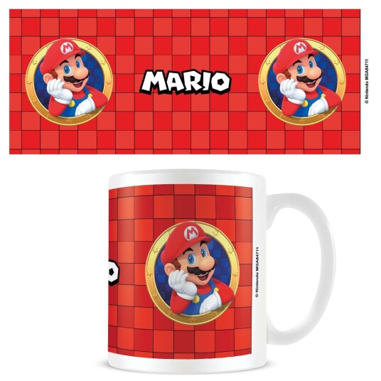 Pyramid International - Mug Super Mario Mario 3D Port - White Pyramid International - Mug Super Mario Mario 3D Port - White