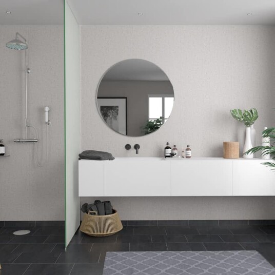 Baderomspanel Fibo 4001 M10 Terrazzo Light Baderomspanel Fibo 4001 M10 Terrazzo Light