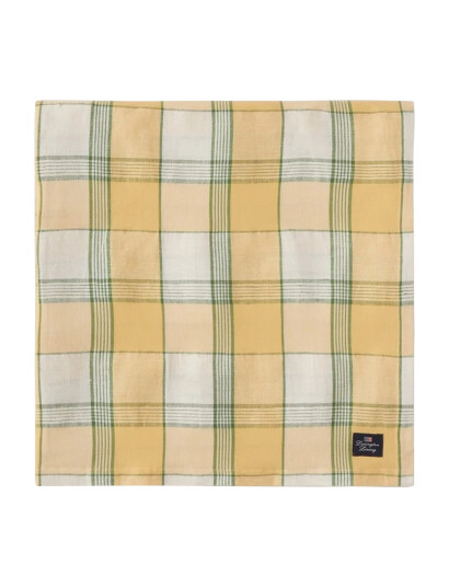 Lexington Home Easter Linen/Cotton Tablecloth - Yellow - 180X180