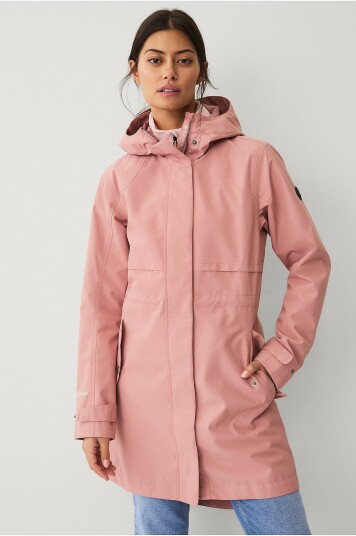 Áhkká Parkas Parka With Hood W Rosa