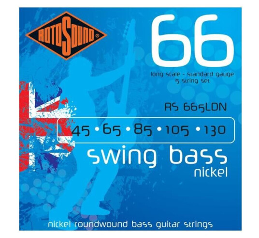 Rotosound Rs-665ldn Swing Bass (045-130) Rotosound Rs-665ldn Swing Bass (045-130)