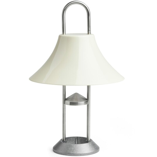 Mousqueton Portable Table Lamp Oyster White Mousqueton Portable Table Lamp Oyster White