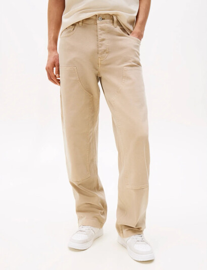Tommy Jeans Tjm Jaimie Carpenter Double Knee - Beige - 30 x 32