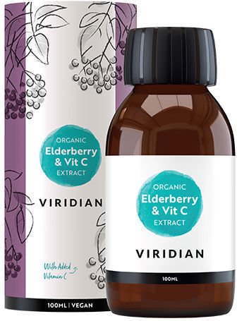 Viridian Nutrition Elderberry Extract Øko - 100 ml Viridian Nutrition Elderberry Extract Øko - 100 ml