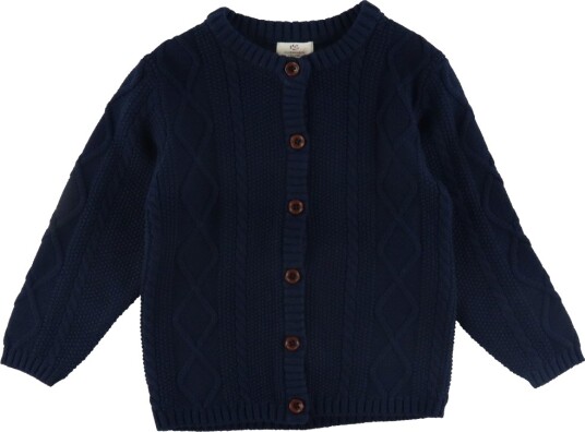 Copenhagen Colors Knitted Cardigan Blue 92
