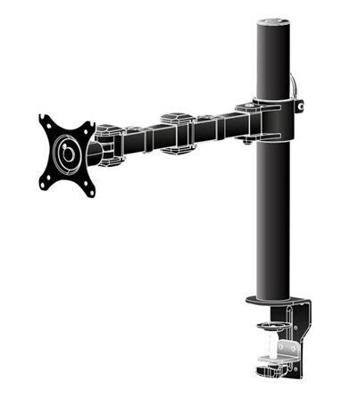 iiyama DS1001C-B1 - mounting kit - adjustable arm - for Monitor - black iiyama DS1001C-B1 - mounting kit - adjustable arm - for Monitor - black