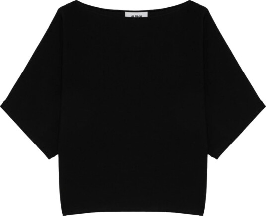 Alpha Studio Dame Strikkevarer Svart M, Alpha Studio Dame Strikkevarer Svart M,