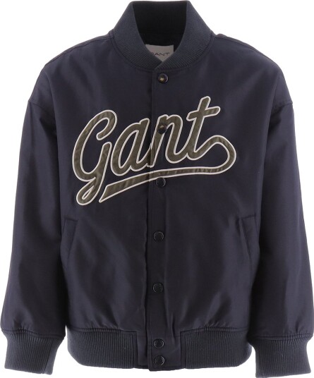GANT Jakke Manus Logo Varsity Evening Blue GANT 15 år (170) Overgangsjakke Blå