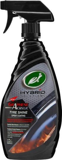 Turtle Wax Graphene Acrylic Tire Shine Keramisk dekkfornyer680 ml Hybrid S