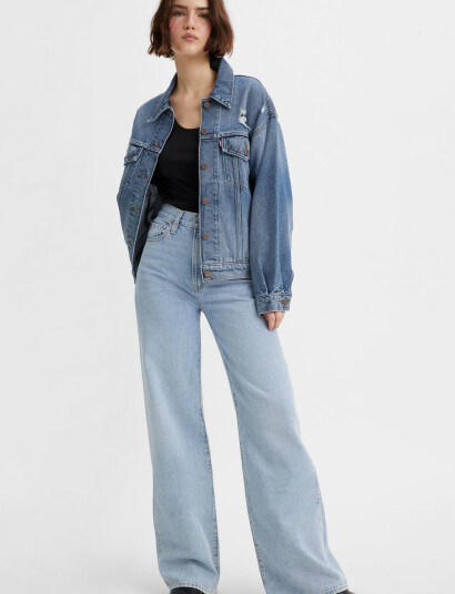 Levi"s® Ribcage Wide Leg H223 Far And Blue 28 x 32