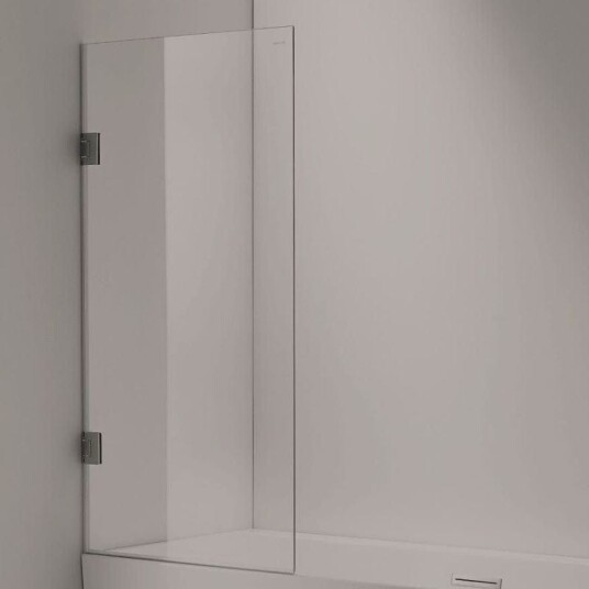 Sanipro vegg Style 75   8mm Glass Krom / 75cm Klart SA 10015