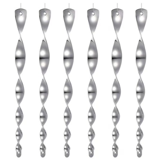 Northix 6x Fugleskremsler Reflekterende spiraler