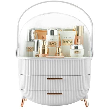 UNIQ Retro Sminkeboks Organiser Hvit UNIQ Retro Sminkeboks Organiser Hvit
