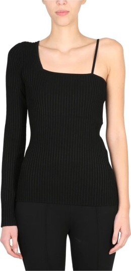 Helmut Lang Dame Topper Svart L, Helmut Lang Dame Topper Svart L,