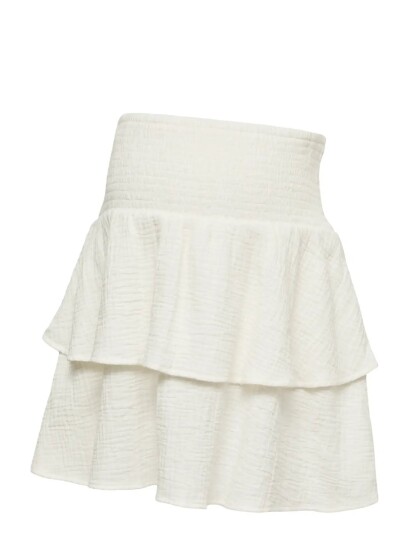 Vero Moda Maternity Vmmnatali Smock Short Skirt Wvn White L