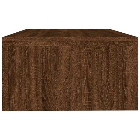 vidaXL Skjermstativ brun eik 42x24x13 cm konstruert tre