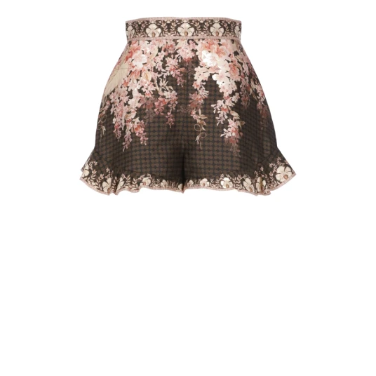 Zimmermann Dame Shorts Brun M,