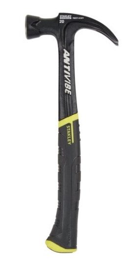 Stanley 570g Tømmerhammer Antivibe 340mm Stål Stanley 570g Tømmerhammer Antivibe 340mm Stål