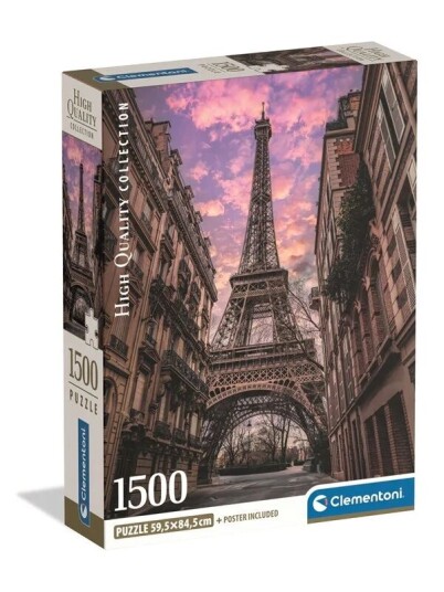 Clementoni Puzzle 1500 Pcs CB High Quality Collection Paris Awakens