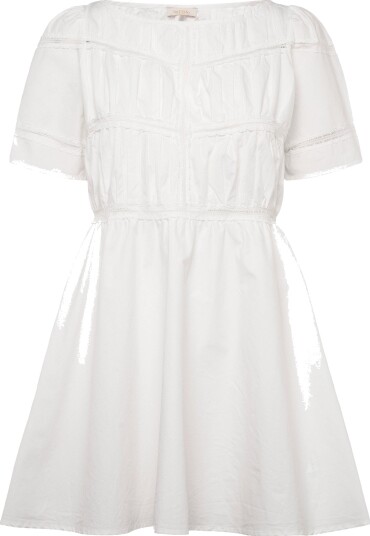 by Ti Mo Poplin Decorated Dress White XL by Ti Mo Poplin Decorated Dress White XL