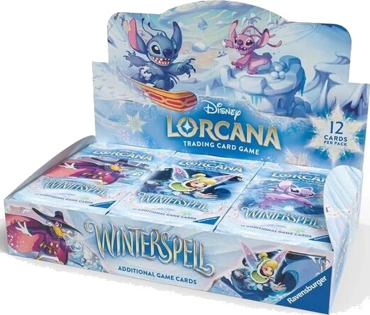 Disney Lorcana Winterspell Booster Display Boks Disney Lorcana Winterspell Booster Display Boks