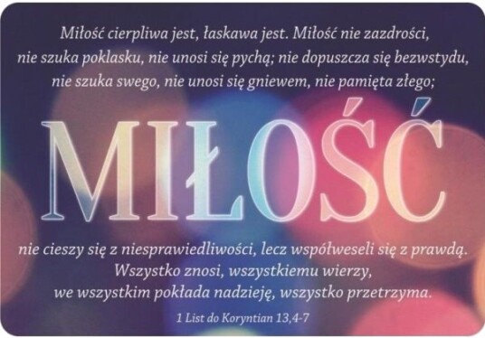Kjøleskapsmagnet Hymn O Milosci Swiatla